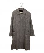 MACKINTOSH×BEAMS Fマッキントッシュ×ビームスエフ）の古着「別注 DUNKELD グレンチェックステンカラーコート」｜グレー