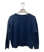 MADISON BLUEマディソンブルー）の古着「SWEAT L/S SEAMLESS URAKE STAMP　MB224-7006」｜ネイビー