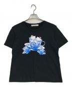 UNDERCOVER×HELLO KITTYアンダーカバー×ハローキティ）の古着「プリントTシャツ」｜ブラック