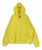 SUPREMEシュプリーム）の古着「Small Box Zip Up Hooded Sweatshirt」｜イエロー