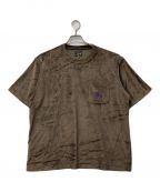 Needlesニードルズ）の古着「S/S Papillion Emb. Pocket Tee」｜ブラウン