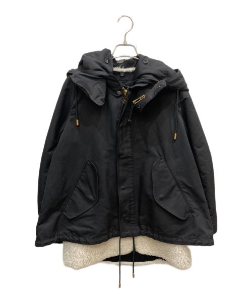 THE RERACS（ザ リラクス）THE RERACS (ザ リラクス) SHORT MODS COAT ブラック サイズ:36の古着・服飾アイテム