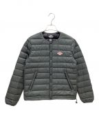 DANTONダントン）の古着「Crew Neck Inner Down Jacket」｜グレー