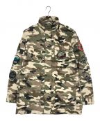 GUESSゲス）の古着「Military Field Jacket」｜ベージュ