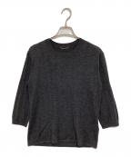 L'appartementアパルトモン）の古着「Cashmere Silk Knit Pullover」｜グレー