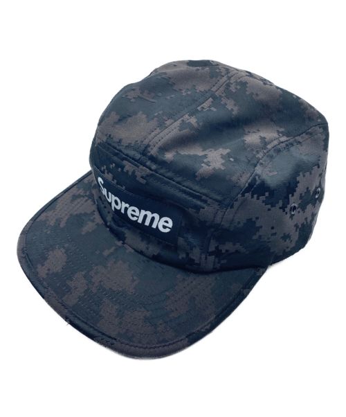 SUPREME（シュプリーム）SUPREME (シュプリーム) Satin Digi Camo Camp Cap ブラック サイズ:-の古着・服飾アイテム