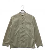 LEMAIREルメール）の古着「V-NECK SHIRT OVERCAST」｜ベージュ