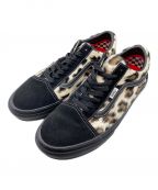 SUPREME×VANSシュプリーム×バンズ）の古着「Leopard Old Skool」｜ブラック