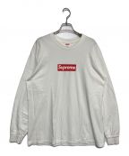 SUPREMEシュプリーム）の古着「Box Logo L/S Tee」｜ホワイト