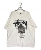 stussy×DOVER STREET MARKETステューシー×ドーバー ストリート マーケット）の古着「Tシャツ」｜ホワイト