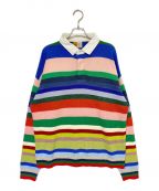 SAINT MICHAEL×LASTMANセントマイケル×）の古着「LM KNIT RGR SHIRT」｜マルチカラー