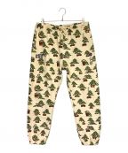 LFYT×THREE TIDES TATTOOエルエフワイティー×スリータイズトゥー）の古着「YUSUKE HAMAMOTO BONSAI SWEAT PANTS」｜ベージュ