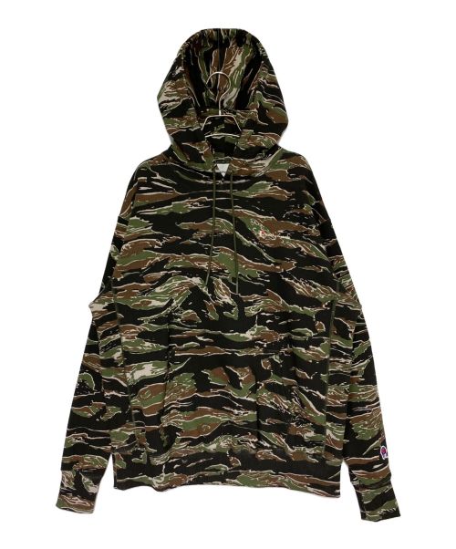 READYMADE（レディメイド）READYMADE (レディメイド) PIONCHAM SWEAT HOODIE カーキ サイズ:L 未使用品の古着・服飾アイテム