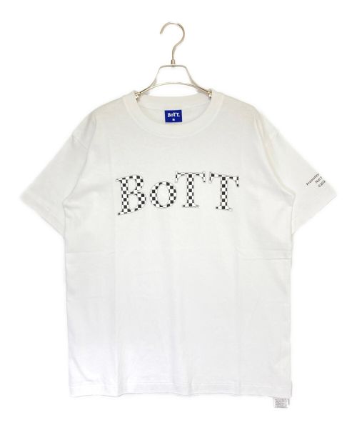 BoTT（ボット）BoTT (ボット) Logo Tee ホワイト サイズ:Mの古着・服飾アイテム