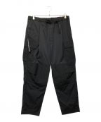 H.I.P. by SOLIDOエイチアイピーバイソリード）の古着「LUX NYLON TWILLRELAX FIT CARGO PANTS」｜ブラック