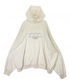 BALENCIAGAバレンシアガ）の古着「XXXL Hoodie」｜アイボリー