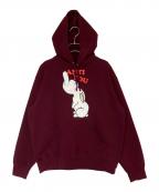 SUPREMEシュプリーム）の古着「Anti You Hooded Sweatshirt」｜レッド