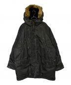 SUPREMEシュプリーム）の古着「Washed Flight Satin N-3B Parka（ウォッシュド フライト サテン N-3B パーカー）」｜グレー