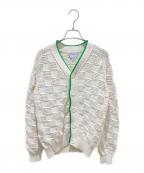 BOTTEGA VENETAボッテガベネタ）の古着「PATTERN CARDIGAN」｜ホワイト