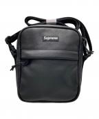 SUPREMEシュプリーム）の古着「24FW Leather Shoulder Bag」｜ブラック