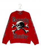 SUPREME×BOUNTY HUNTERシュプリーム×バウンティハンター）の古着「Bounty Hunter Sweater」｜レッド