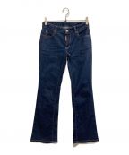 DSQUARED2ディースクエアード）の古着「MEDIUM WAIST FLARE JEAN」｜インディゴ