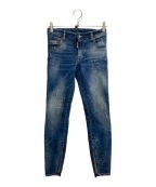 DSQUARED2ディースクエアード）の古着「MEDIUM WAIST TWIGGY JEAN」｜インディゴ