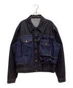 LOUIS VUITTONルイ ヴィトン）の古着「22AW Karakoram denim jacket（カラコラムデニムジャケット）」｜インディゴ