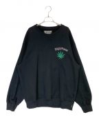 WACKO MARIA×HIGH TIMESワコマリア×ハイ タイム）の古着「HEAVY WEIGHT CREW NECK SWEAT SHIRT」｜ブラック