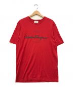 Salvatore Ferragamoサルヴァトーレ フェラガモ）の古着「ロゴTシャツ」｜レッド