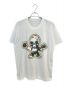 CHROME HEARTS（クロムハーツ）の古着「Rainbow Scroll Logo Tee」｜ホワイト