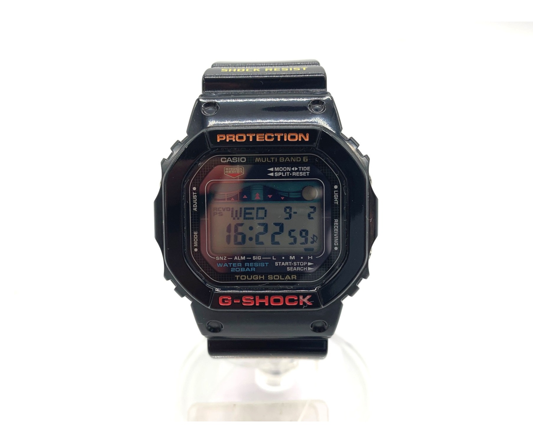 中古 古着通販 Casio カシオ 腕時計 グレー G Shock Gwx 5600 ソーラー充電 ブランド 古着通販 トレファク公式 Trefac Fashion