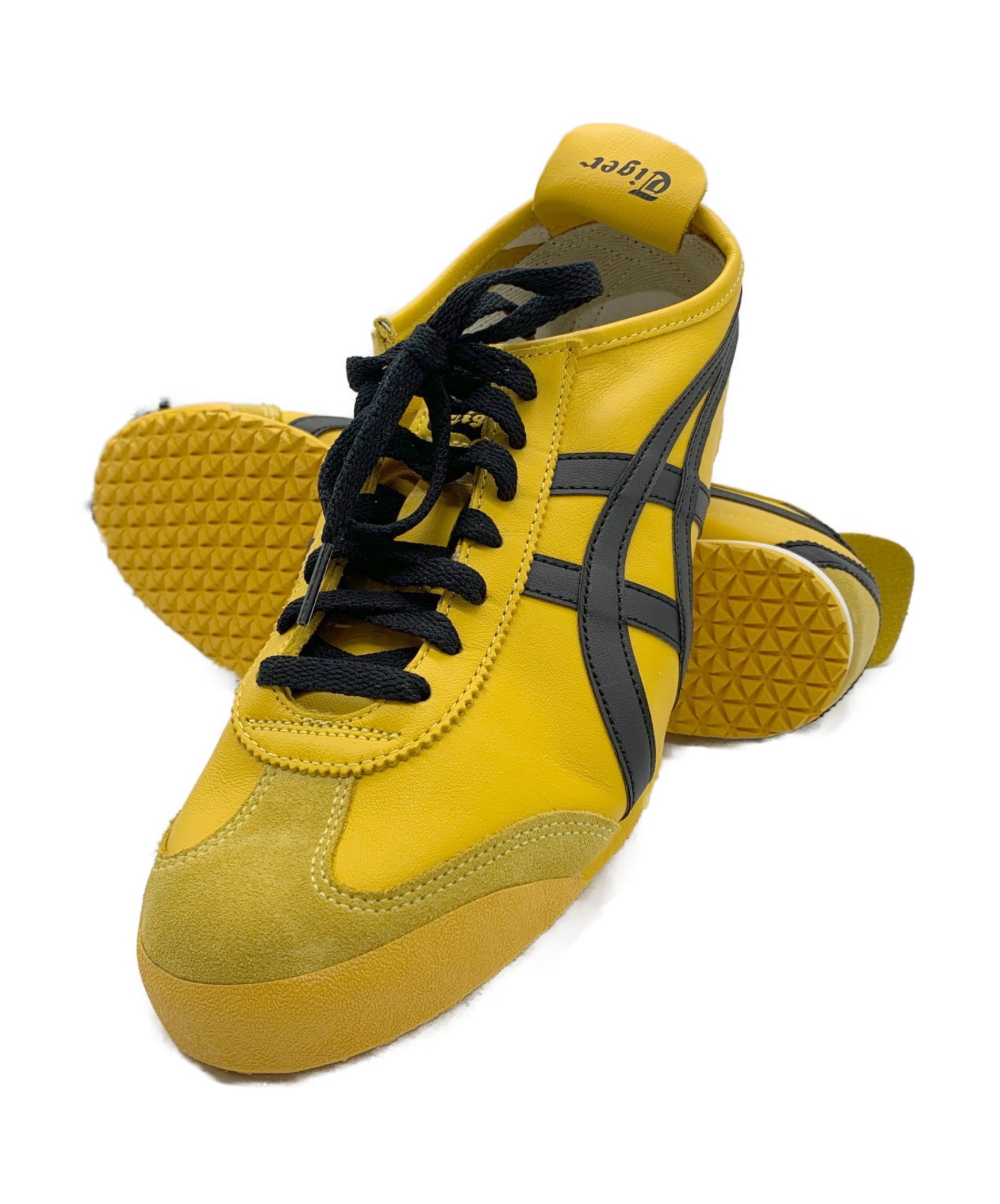 【中古・古着通販】Onitsuka Tiger (オニツカタイガー) スニーカー イエロー サイズ28cm THL202｜ブランド・古着通販