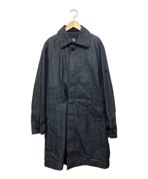 G-STAR RAW（ジースターロゥ）G-STAR RAW (ジースターロゥ) DELINE MAC TRENCH インディゴ サイズ:Mの古着・服飾アイテム