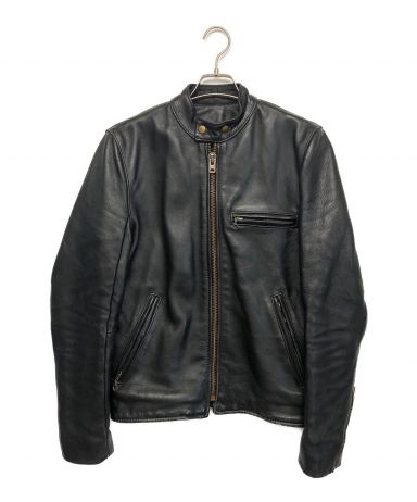 中古・古着通販】VANSON (バンソン) シングルライダースジャケット 