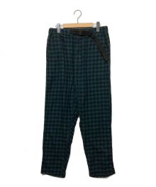 AiE（エーアイイー）の古着「EZ Pant Cotton Tartan Check」｜グリーン×ブルー