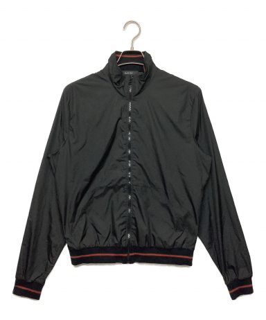 【中古・古着通販】GUCCI (グッチ) ナイロンブルゾン ブラック