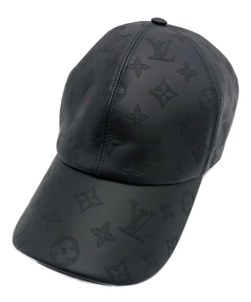 LOUIS VUITTON（ルイ ヴィトン）LOUIS VUITTON (ルイ ヴィトン) キャップ・モノグラム シャドウ ブラックの古着・服飾アイテム