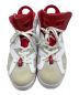 中古・古着 NIKE (ナイキ) AIR JORDAN 6 RETRO オルターネイト レッド×ホワイト サイズ:27：13800円