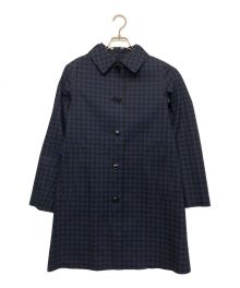 MACKINTOSH（マッキントッシュ）の古着「千鳥柄コート」｜ネイビー