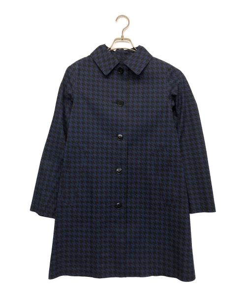 MACKINTOSH（マッキントッシュ）MACKINTOSH (マッキントッシュ) 千鳥柄コート ネイビー サイズ:34の古着・服飾アイテム