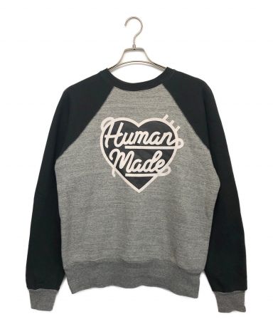 [中古]HUMAN MADE(ヒューマンメイド)のメンズ トップス ラグランスウェット