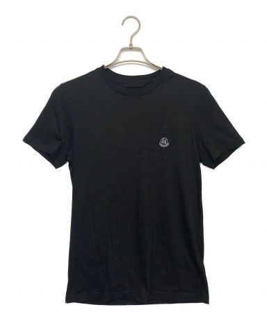 中古・古着通販】MONCLER (モンクレール) ワッペンTシャツ ブラック