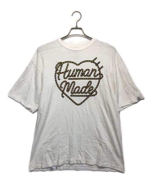 HUMAN MADE（ヒューマンメイド）HUMAN MADE (ヒューマンメイド) プリントTシャツ ホワイト サイズ:XLの古着・服飾アイテム