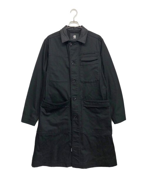 G-STAR RAW（ジースターロゥ）G-STAR RAW (ジースターロゥ) Patched Pocket Trench ブラック サイズ:Mの古着・服飾アイテム