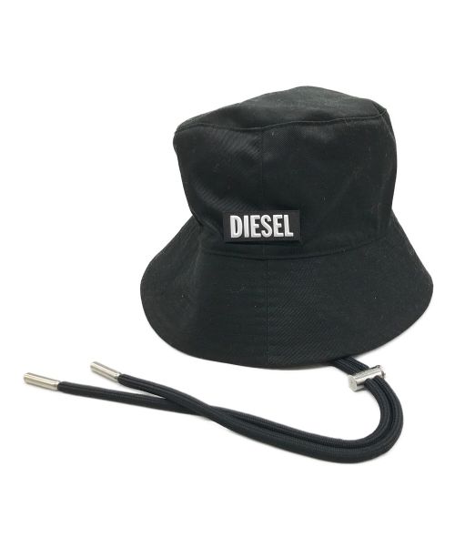 DIESEL（ディーゼル）DIESEL (ディーゼル) ③サファリハット ブラック サイズ:Ⅲの古着・服飾アイテム