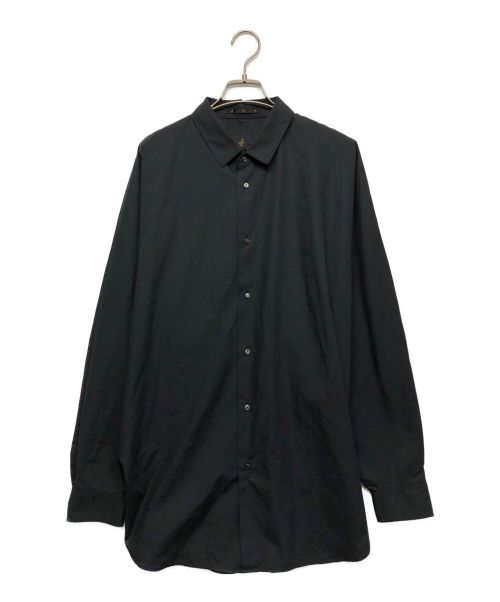 ato（アトウ）ato (アトゥ) DOLMAN SLEEVE BIG SILHOUETTE SHIRT ブラック サイズ:L(44)の古着・服飾アイテム