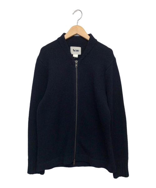 Acne（アクネ）Acne (アクネ) NORMANDIE ZIP ネイビー サイズ:XSの古着・服飾アイテム