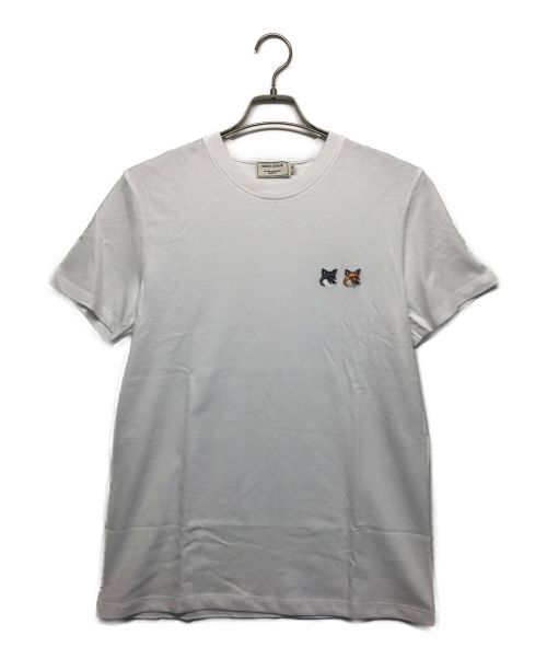 maison kitsune（メゾンキツネ）maison kitsune (メゾンキツネ) Tシャツ ホワイト サイズ:XSの古着・服飾アイテム