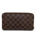 LOUIS VUITTON (ルイ ヴィトン) ラウンドファスナー ブラウン：29800円